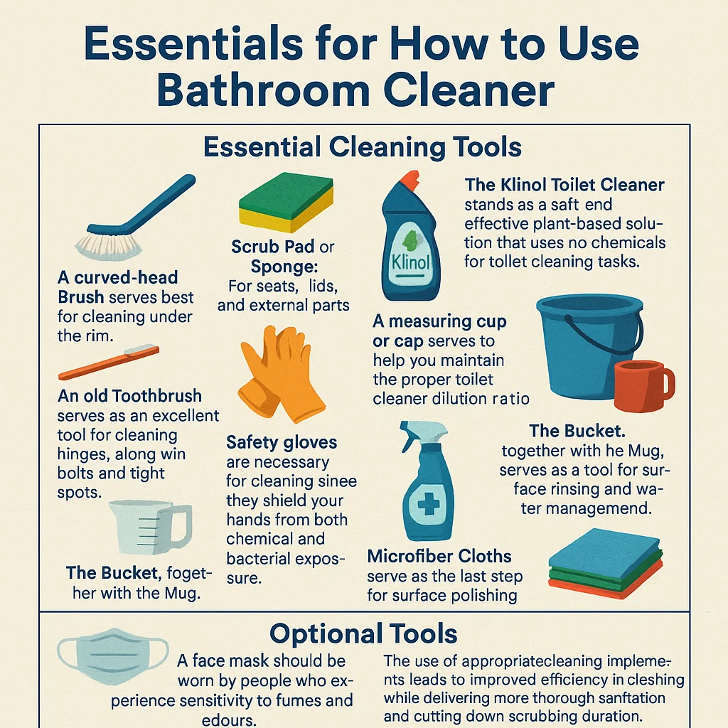 Essentials for How to Use Bathroom Cleaner