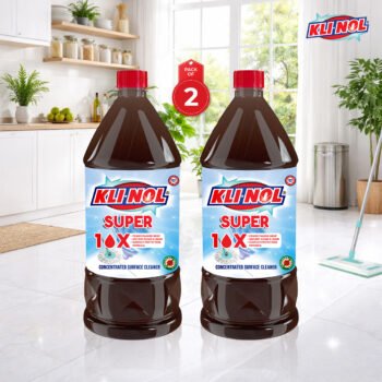Klinol Premium Super Concentrated Surface Cleaner Combo 1L (Pack of 2 | Multi-Surface Shine)