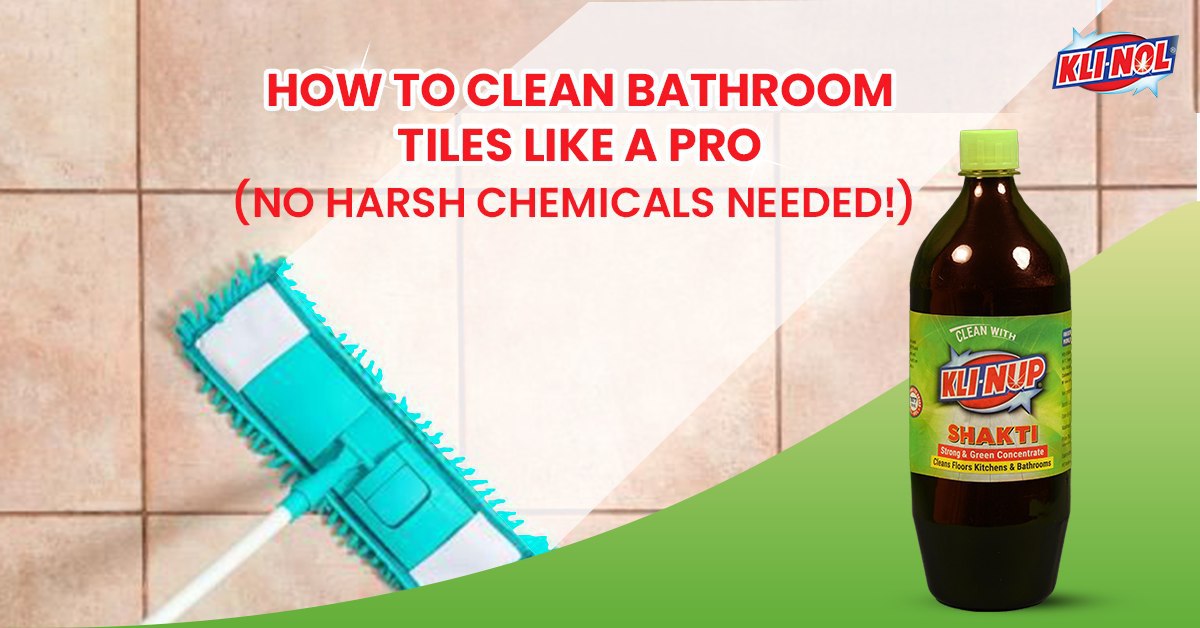 How to Clean Bathroom Tiles
