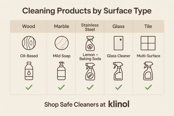 Best Cleaners by Surface
