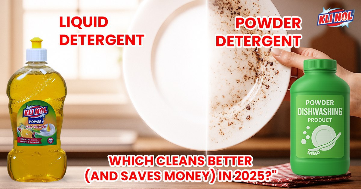 Liquid vs Powder Detergent
