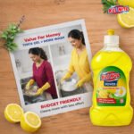 Klinol Power Dishwash Cleaner Gel 500ml (Pack of 3 | Liquid Dish Wash Combo for Tough Grease)