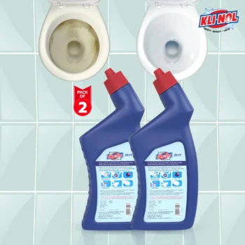 toilet cleaner liquid combo – super active klinol action 1l (pack of 2)