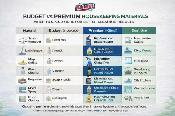 Budget Vs Premium Cleaning Budget Vs Premium Cleaning