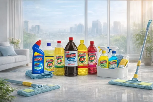 Mumbai Cleaning Essentials Display Mumbai Cleaning Essentials Display